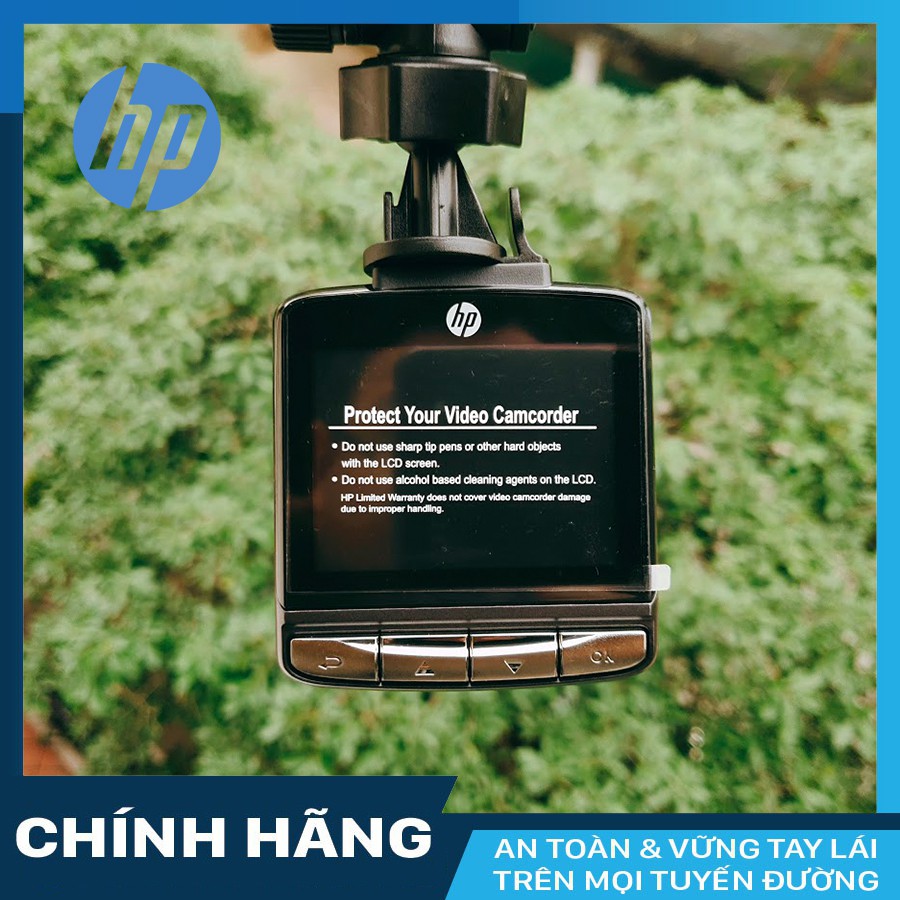 Camera hành trình HP F520 độ nét 2K + thẻ nhớ 16GB Class 10 | BigBuy360 - bigbuy360.vn