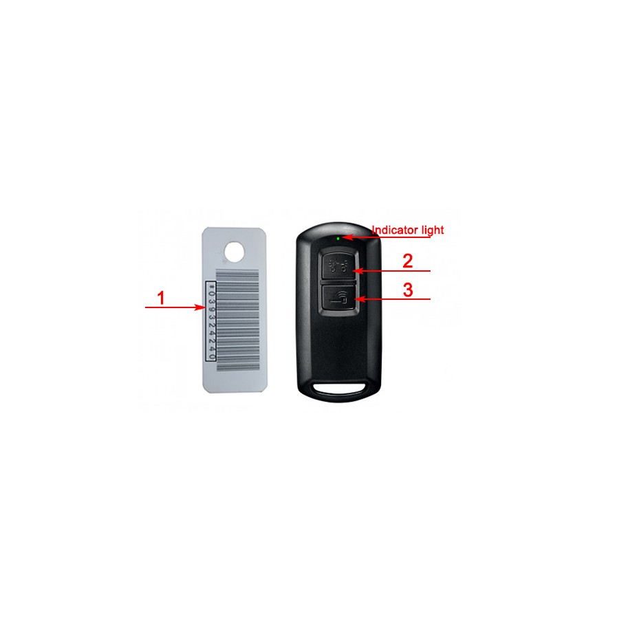 Khóa smart key hãng Honda - K12,K44, K66, K59