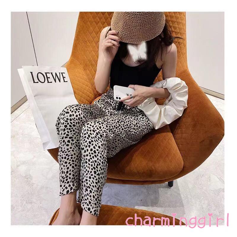 Quần Dài Nữ Lưng Cao Họa Tiết Da Báo Thời Trang | BigBuy360 - bigbuy360.vn