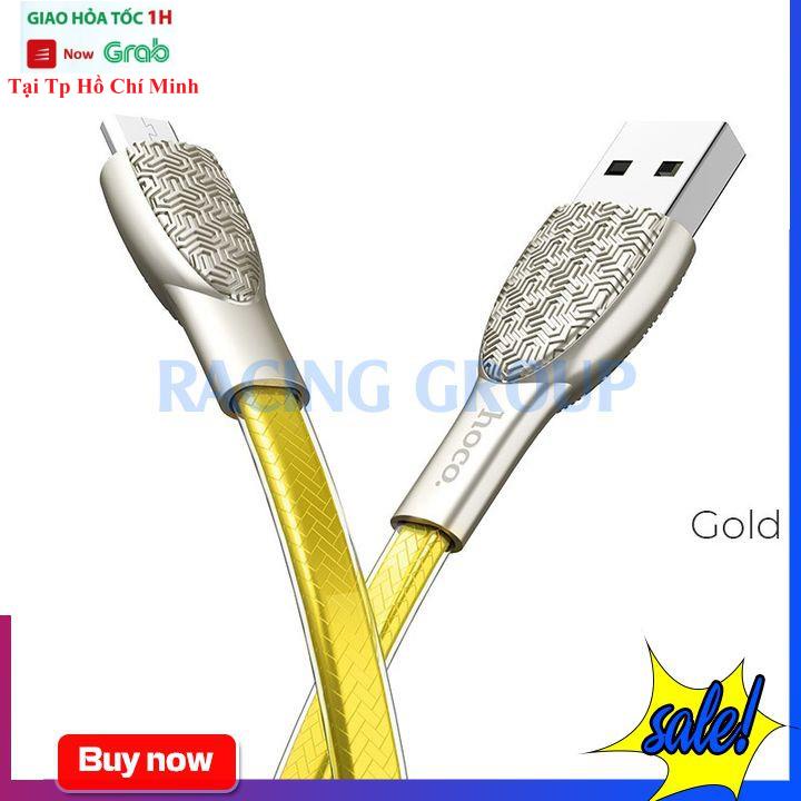 [ Dài 1.2M ] Cáp Sạc Nhanh Hoco U52 - Cổng Micro Usb - Dây Cáp Chắc Chắn
