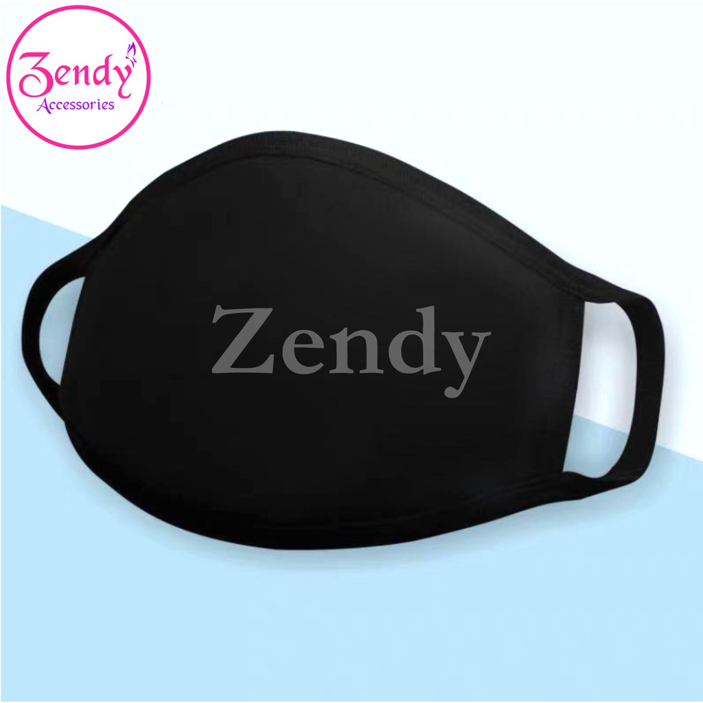 Khẩu trang vải đen phong cách hàn quốc | BigBuy360 - bigbuy360.vn