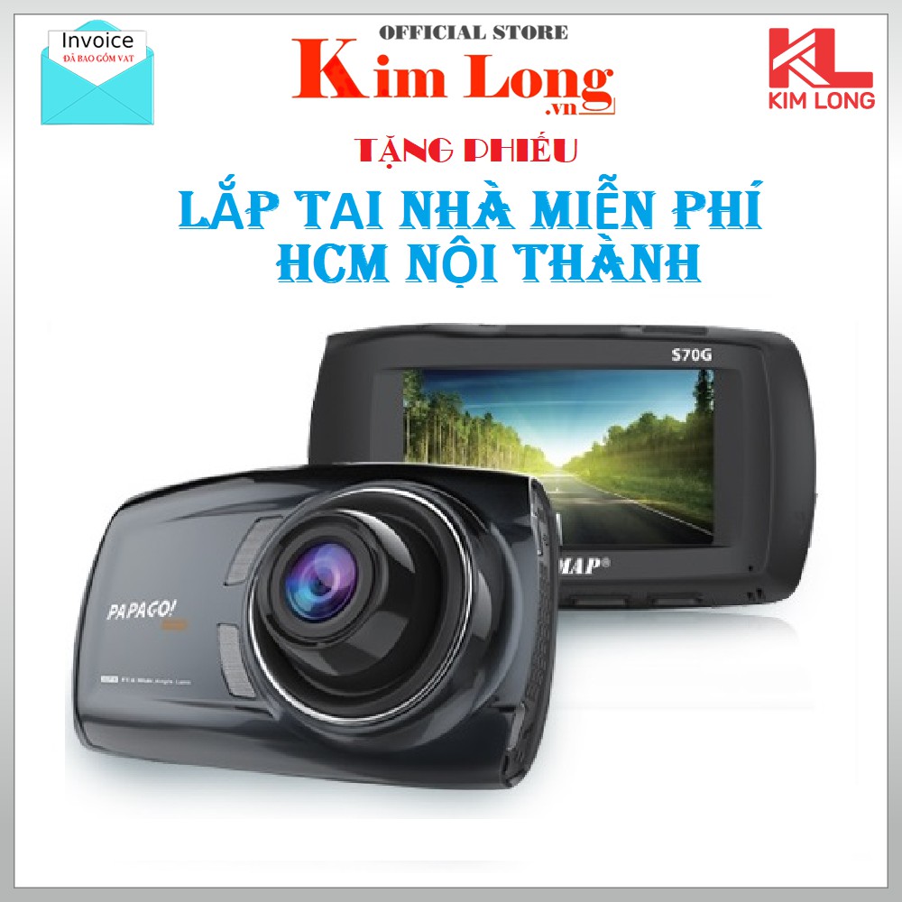 [Mã ELMS3TR giảm 7% đơn 2TR] Camera Hành Trình Ô tô VIETMAP X PAPAGO GOSAFE S70G Mini VietMap