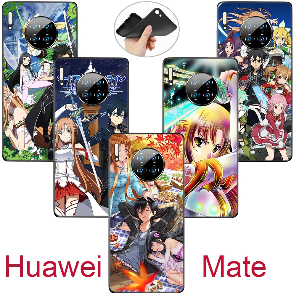 Ốp điện thoại họa tiết Sword Art Online cho HUAWEI MATE 30 20 10 LITE PRO NOVA 2I 2 LITE