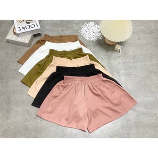 Quần short lụa cạp chun - Freesize ( 4761 )