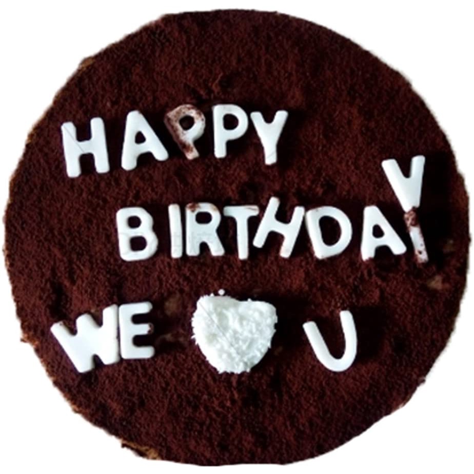 Set 2 khuôn Anaeat bằng silicon làm bánh hình chữ cái và số