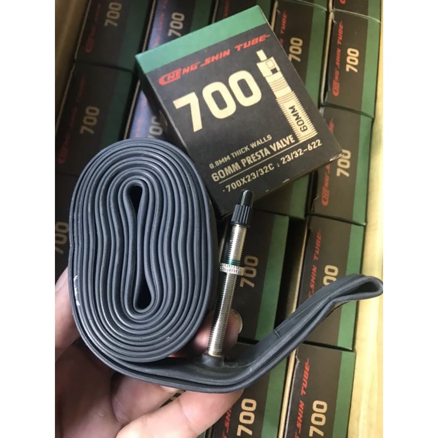 Ruột xe đạp thể thao ChengShing 700x23