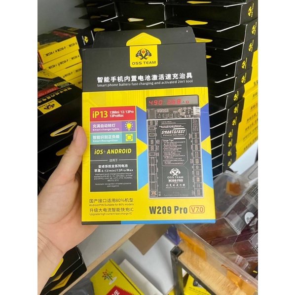 Kích pin W209 Pro V7.0  4G-13PM + Full Androi