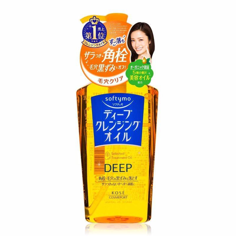 Dầu tẩy trang Kose softymo deep cleansing oil 230ml