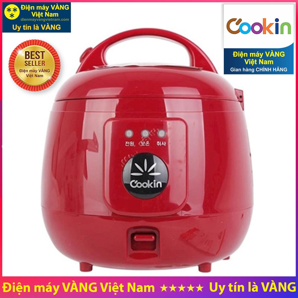 Nồi cơm điện Hàn Quốc Cookin RM-NA05 0.54 Lít, RM-NA10 1.0 Lít - Hàng chính hãng