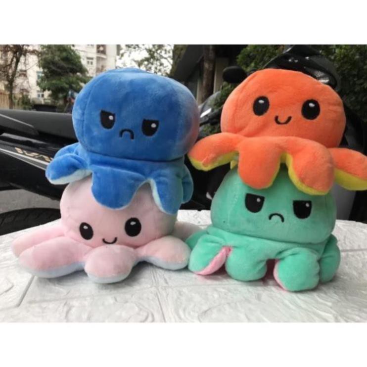 SĂNX BẠCH TUỘC CẢM XÚC 2 MẶT Sz 20cm SIÊU CUTE