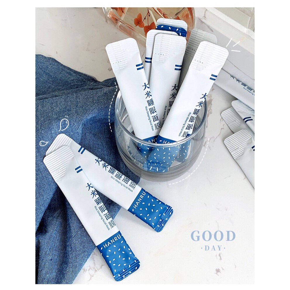 MẶT NẠ NGỦ HANRU TINH CHẤT GẠO GIÚP SÁNG DA, NGĂN NGỪA NẾP NHĂN, KHÓA ẨM | BigBuy360 - bigbuy360.vn