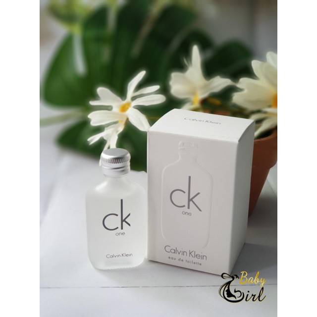 Nước Hoa Nam Mini Unisex Calvin Klein CK One 10ml