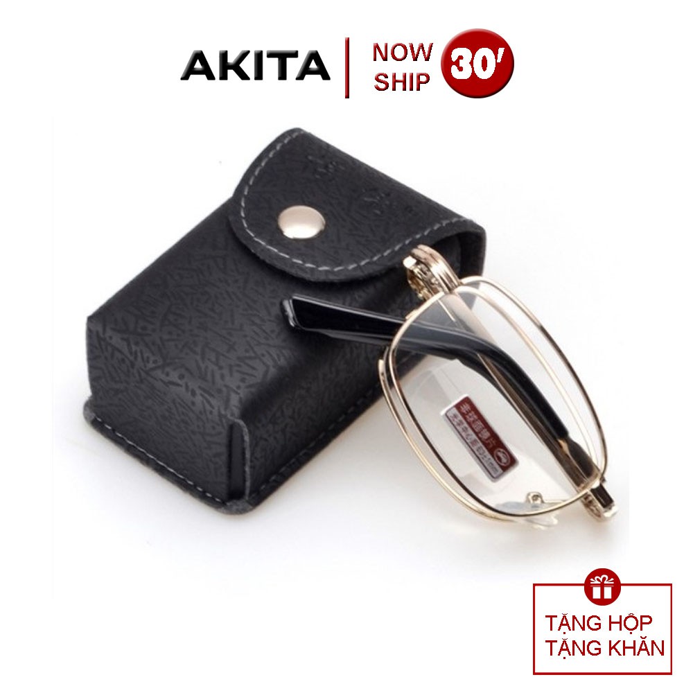 Kính lão thị gập gọn AKITA tròng Mika chống mỏi cực tiện lợi