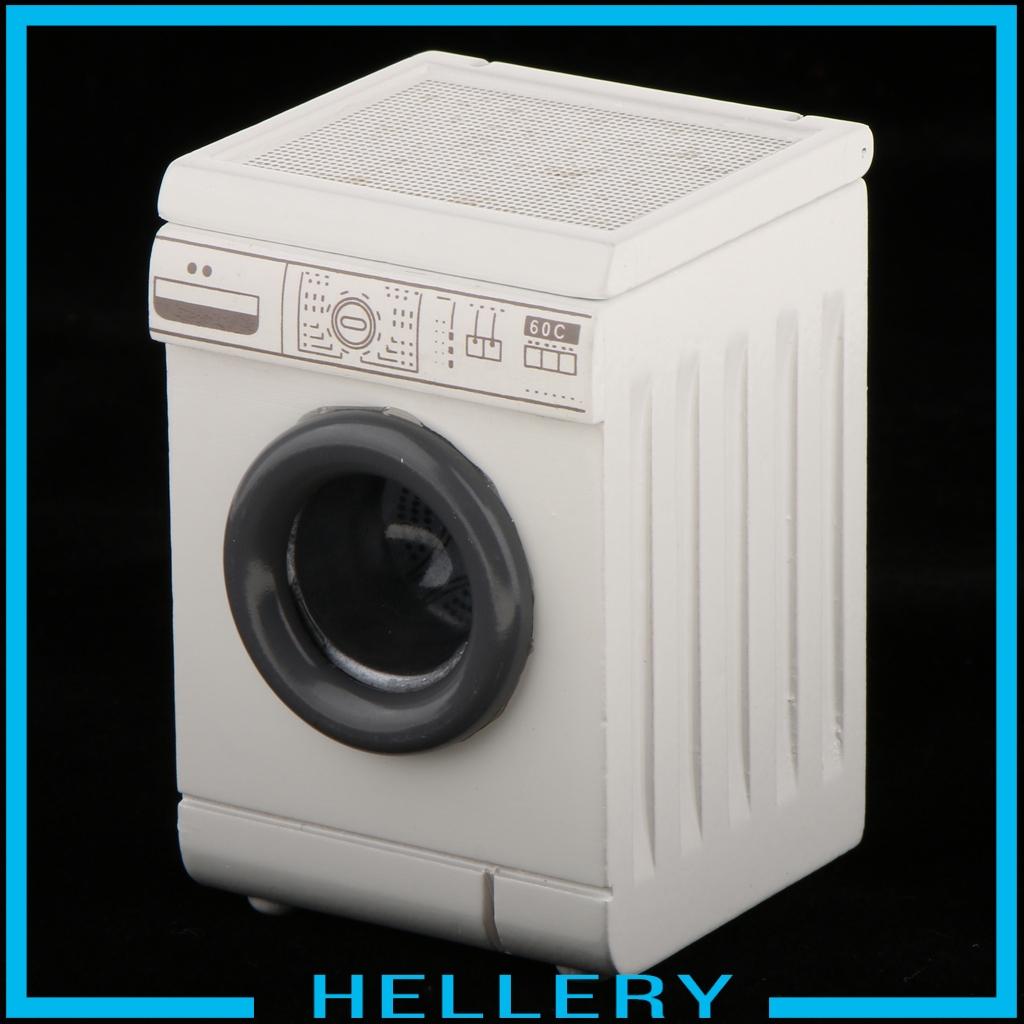 Mô Hình Máy Giặt 1 / 12 Trang Trí Nhà Búp Bê
