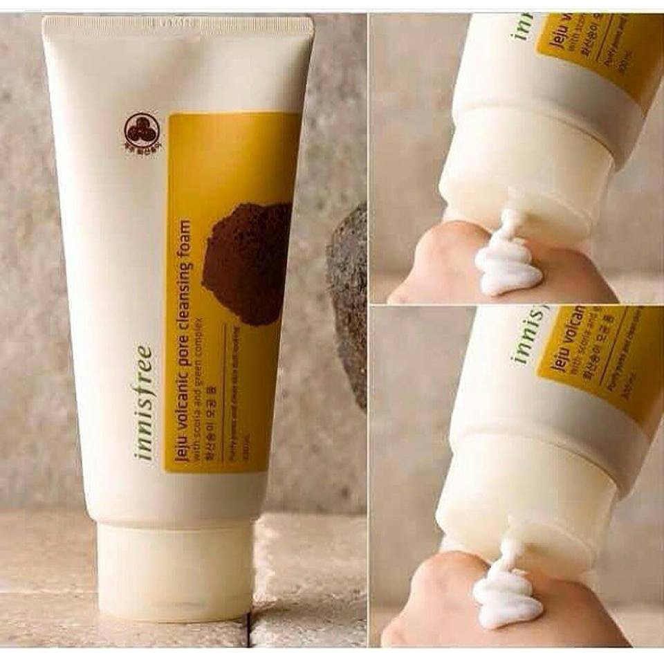 Sữa Rửa Mặt innisfree Jeju Volcanic Pore Cleansing Foam 150ml