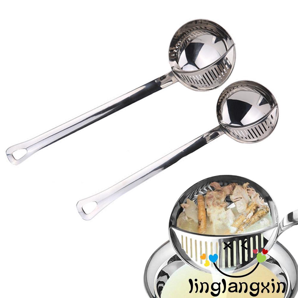 Muỗng Canh Bằng Thép Không Gỉ 2 Trong 1