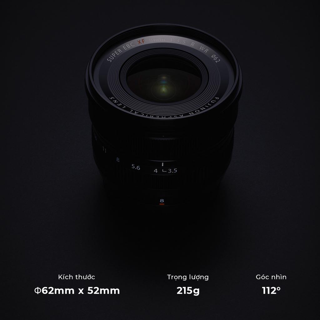 Ống kính Fujinon XF8mmF3.5 R WR