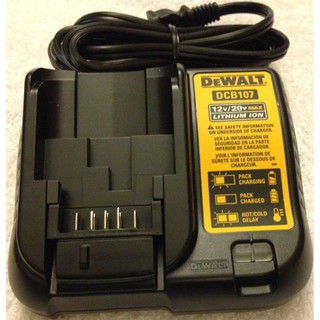 Bộ Sạc Pin Dewalt 10.8v-20v DCB107-b1