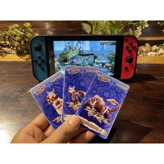 Bộ 3 thẻ Amiibo cho Monster Hunter Rise Nintendo Switch!