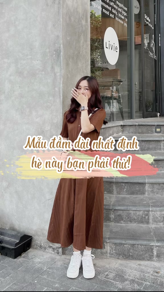 Đầm polo dáng dài kèm váy dây lụa (ảnh thật) | BigBuy360 - bigbuy360.vn