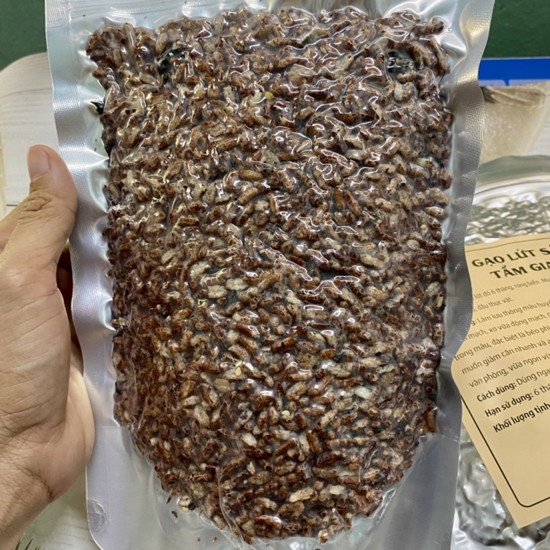 Gạo Lứt Rang Rong Biển Giòn Túi 250gr Beorganic Hỗ Trợ Ăn Kiêng, Giảm Cân