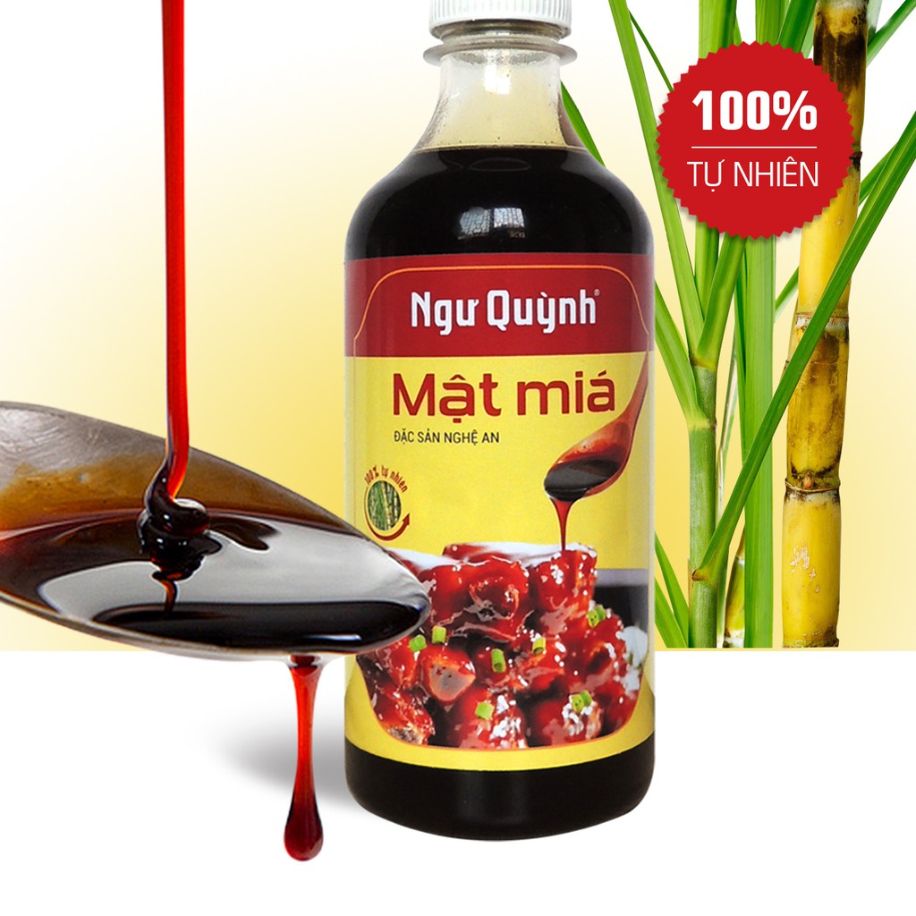 MẬT MÍA SIÊU ĐẶC NGUYÊN CHẤT - CÓ CHỨNG NHẬN VSATTP - 600g/1chai