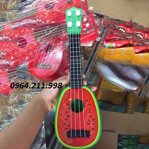 đàn ukelele hoa quả 35cm