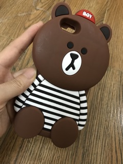 ỐP GẤU BROWN CHO IPHONE 4 4s 5 5s 6 6s 6plus 7plus 8plus