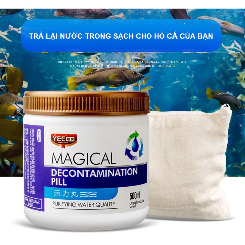 Vật Liệu Lọc Purigen Magical/Aquarium Hoàn Nguyên Cho Hồ Cá