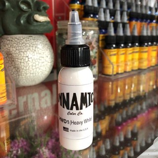 Mực xăm dynamic white 30ml / 1oz