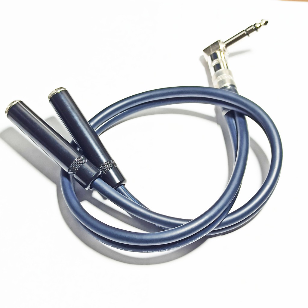 Dây chuyển 6.5mm stereo ra 2 đầu 6.5mm âm stereo, 6ly stereo ra 2 6ly âm stereo
