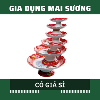 Mua  Giá Sỉ  Dĩa Chưng Trái Cây Cổ Bồng Đựng Hoa Quả Bàn Thờ Cúng FATACO