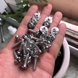 Ốc inox xoắn 5li15 (m5x15)- CNC ngôi sao - gắn dàn áo Ya