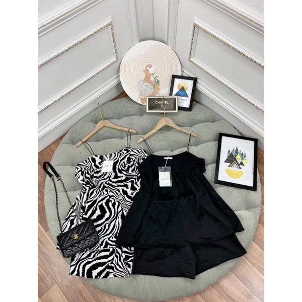 Set đồ bộ áo dây mặc ngủ siêu mát