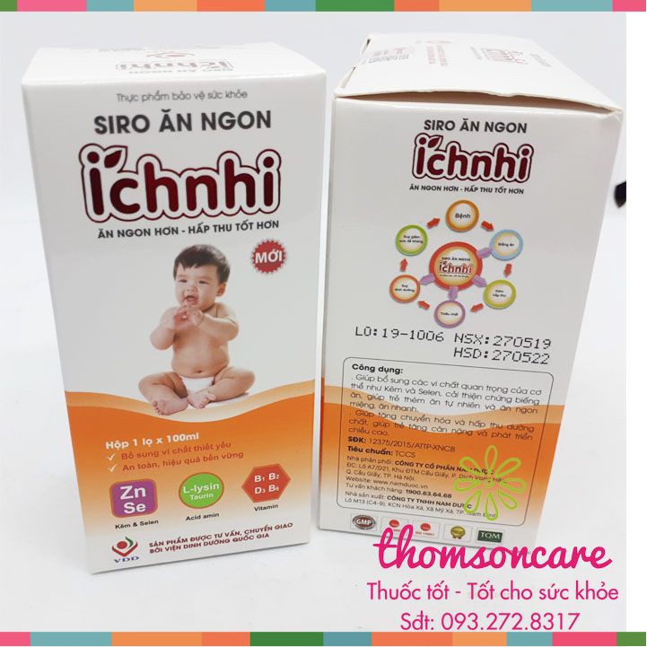 Ích Nhi  - Siro ăn ngon cho bé, tăng sức đề kháng | BigBuy360 - bigbuy360.vn