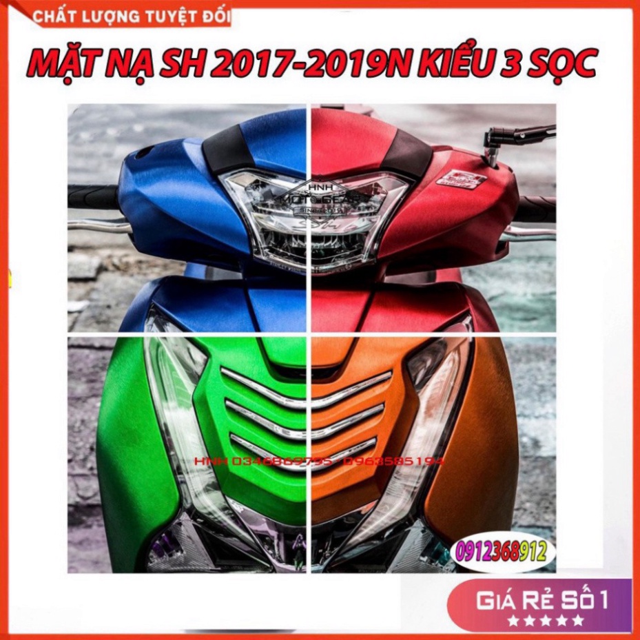 Mặt Nạ 3 Sọc Cho SH Việt 2017 - 2019