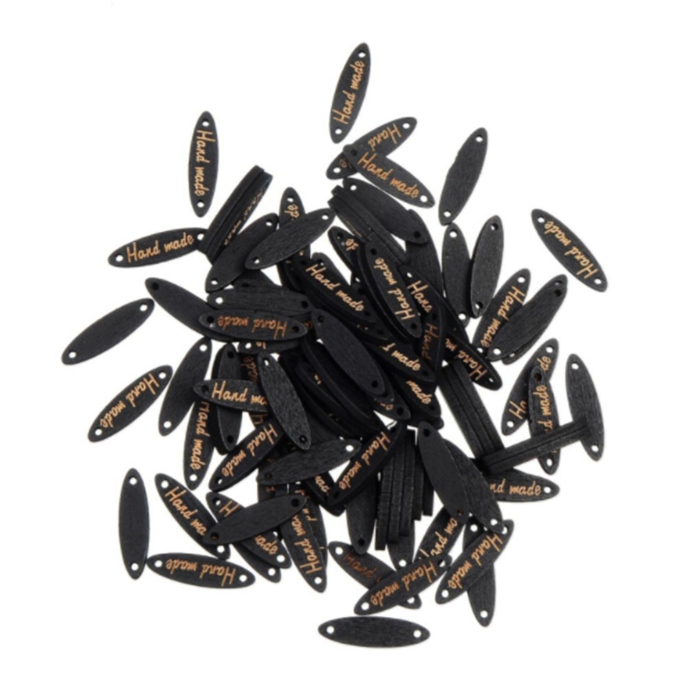 Set 100 nút gỗ hai lỗ xỏ chuyên dụng trong làm thủ công