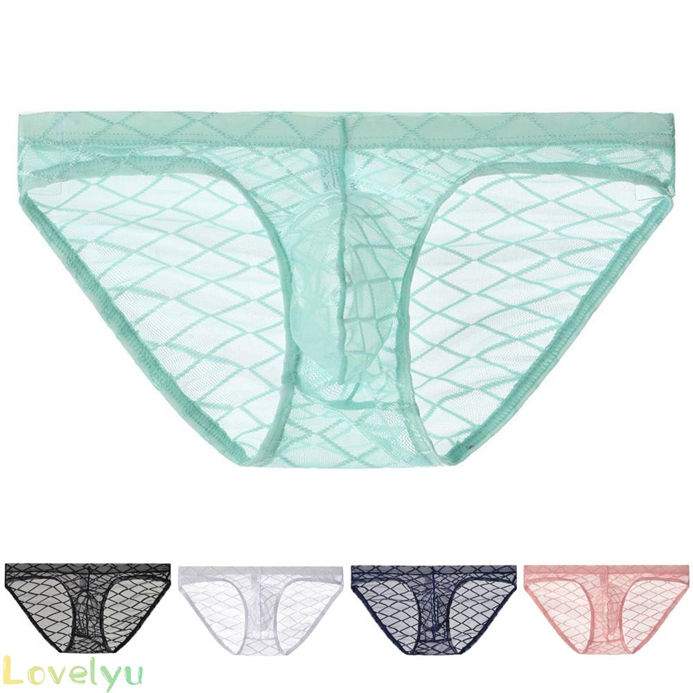 Quần Lót Nam Dạng Lưới Xuyên Thấu Quyến Rũ