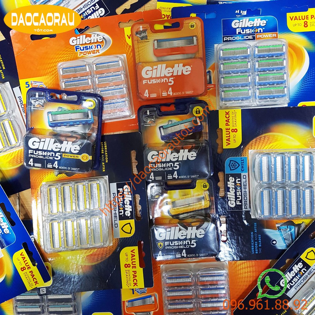 Lưỡi dao cạo Gillette Fusion Proglide