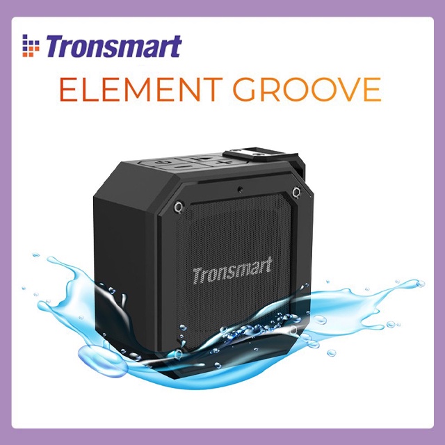 Loa Bluetooth 5.0 Tronsmart Groove Speaker , Công Suất 10W, Chống nước IPX7 - Hàng Chính Hãng