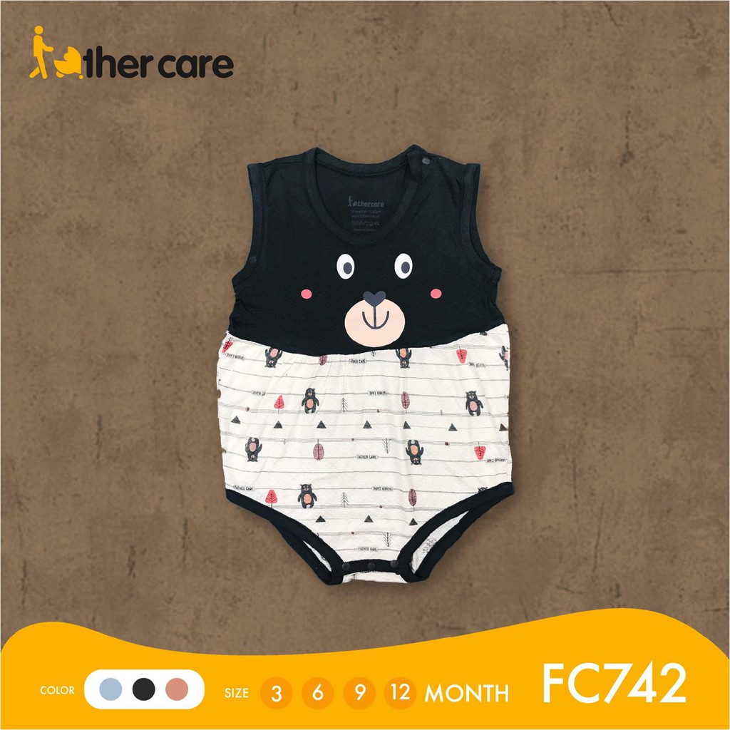 Body FatherCare ba lỗ Gấu FC742