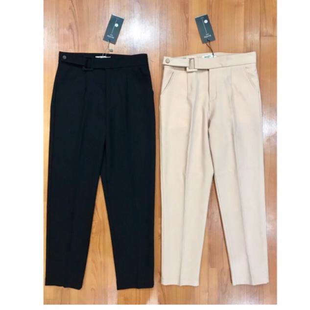 Quần baggy cạp cao đai chữ nhật mã B.S.K hothit 2020 (ảnh tự chụp) ྇
