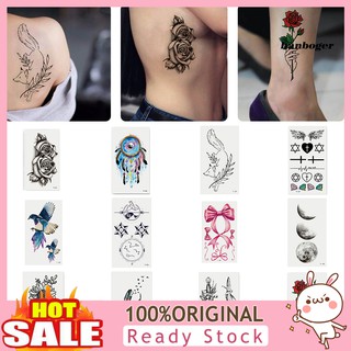 (Hàng Mới Về) Hình Xăm Dán Tạm Thời Hình Dreamcatcher Thời Trang Cho Nam Nữ