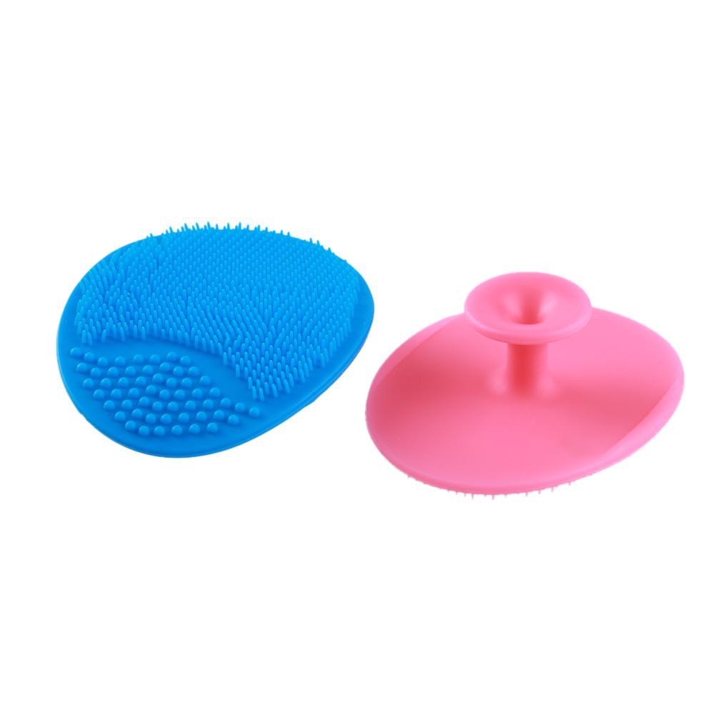 [Hàng mới về] Pad silicone kỳ cọ rửa mặt tẩy tế bào chết mụn đầu đen chăm sóc da