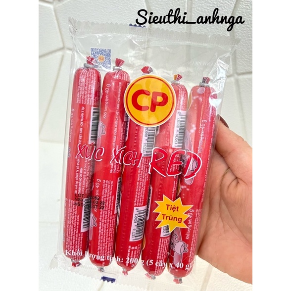 Gói xúc xích CP Heo Bò gói 200g ( date luôn mới nhất )