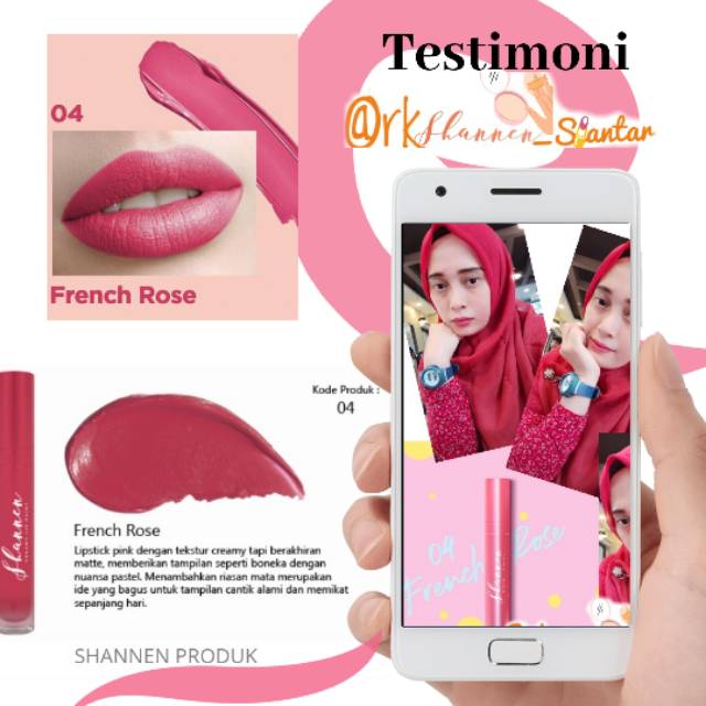 (Hàng Mới Về) Son Môi Trang Điểm Màu Hồng 04 | BigBuy360 - bigbuy360.vn