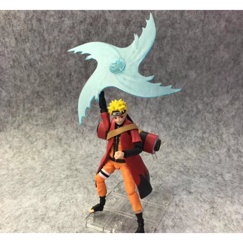 Mô hình khớp Naruto tiên thuật shuriken có 2 mặt