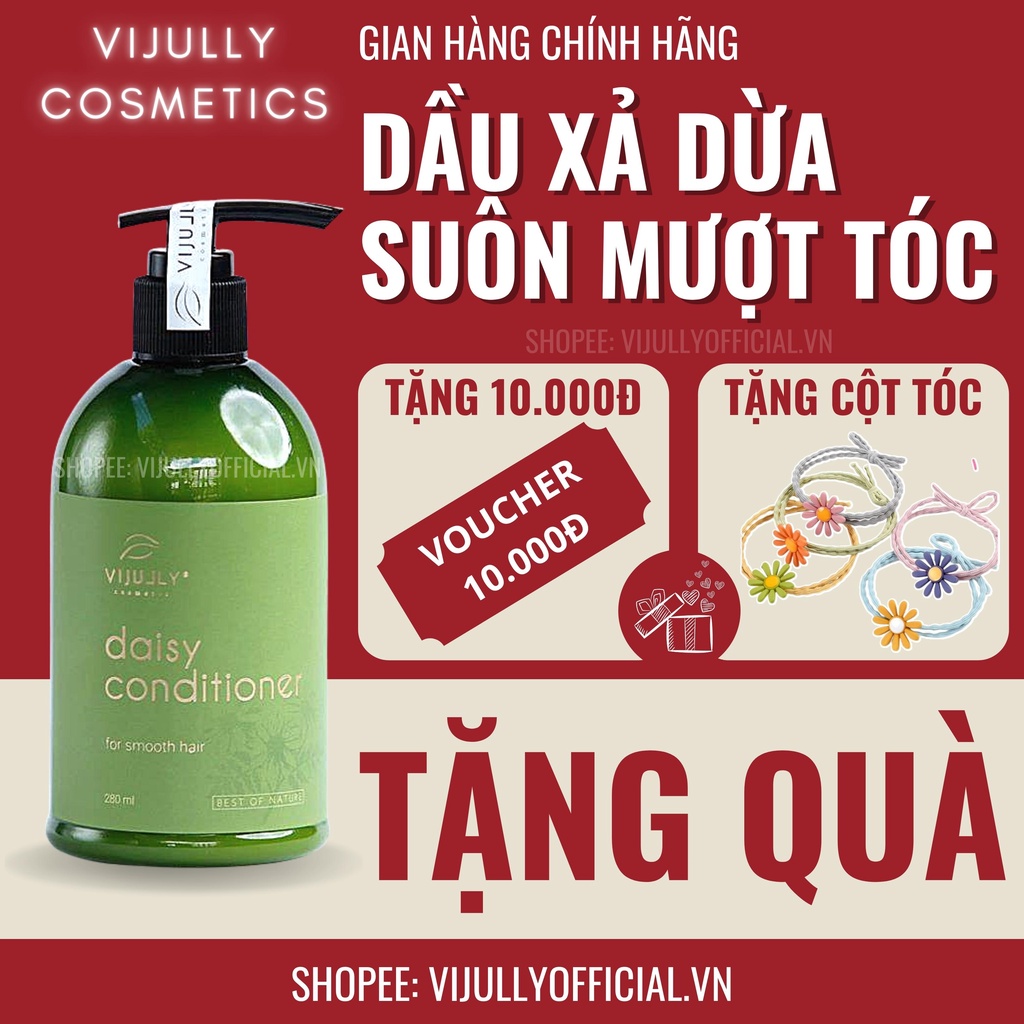 [Mã SKAMSALE8 giảm 10% đơn 200K] [HẾT SƠ RỐI - CHẺ NGỌN 100%] DẦU XẢ DỪA PHỤC HỒI HƯ TỔN VI JULLY