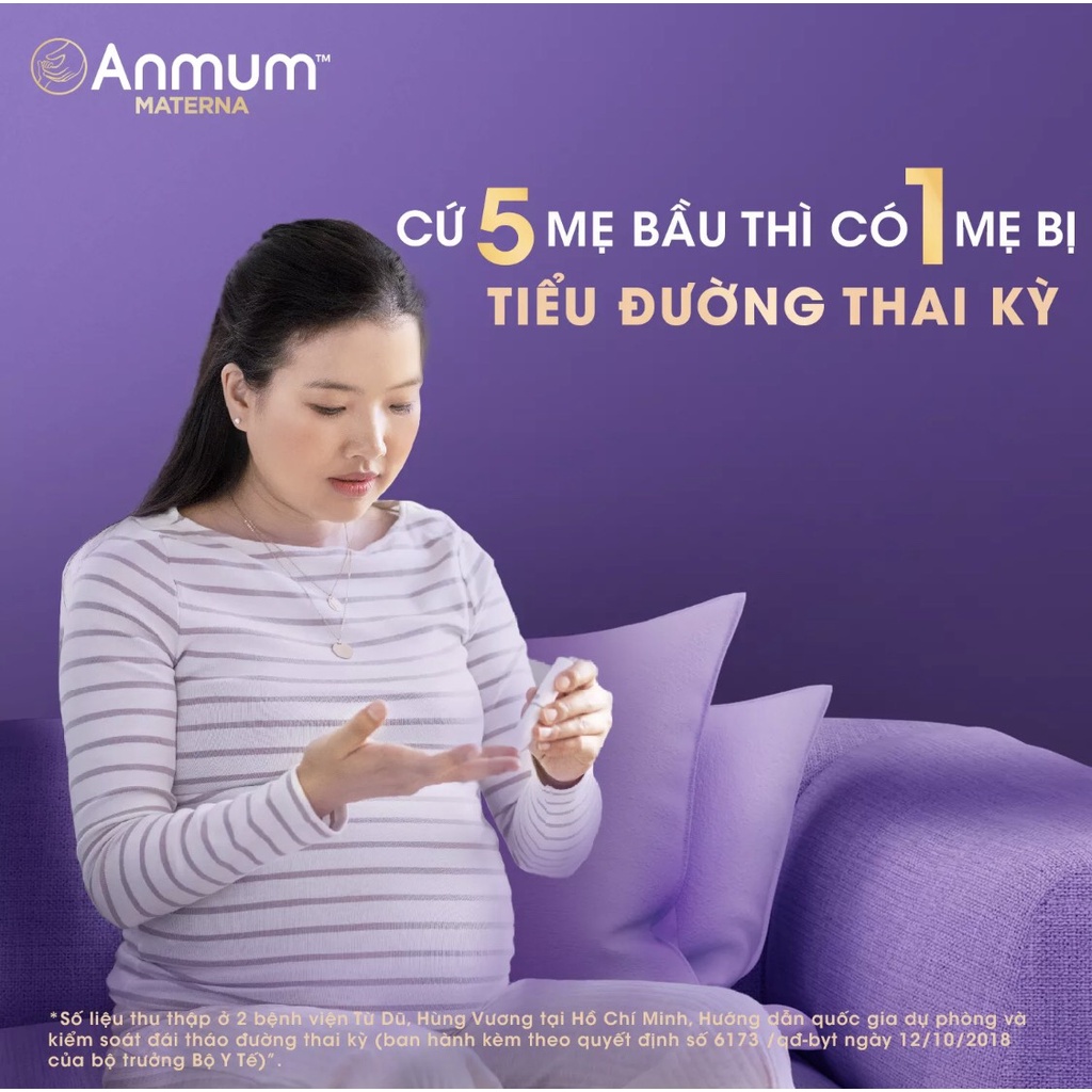 [HSD T2-2024] Sữa Bột Anmum Materna Không Thêm Đường 800g/Lon