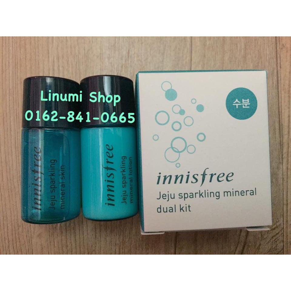 Innisfree jeju sparkling mineral dual kit